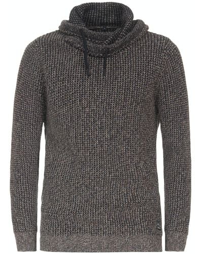 CASA MODA Sweatshirt Pullover,Snood, 678 beige - Grau