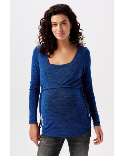 Esprit Maternity Stillshirt (1-tlg) - Blau