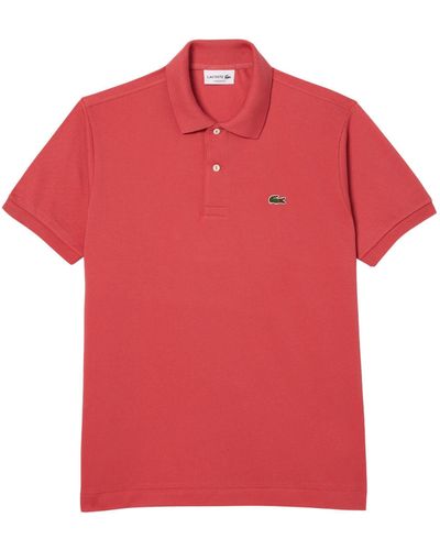 Lacoste Poloshirt Original L..12 Polo-Shirt aus (1-tlg) - Rot