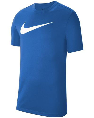Nike Park 20 T-Shirt Swoosh default - Blau