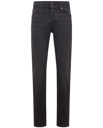 BOSS by HUGO BOSS Tapered-fit-Jeans Taber BC-P - Blau