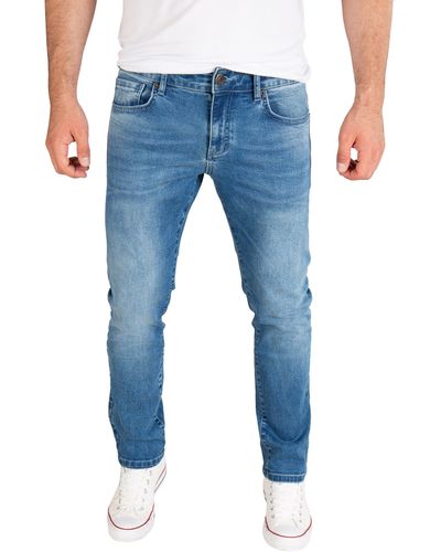 Yazubi Slim-fit- Sweathose in Jeansoptik Rick Schmale Jeans, mit  Stretch-Anteil in Blau für Herren | Lyst DE