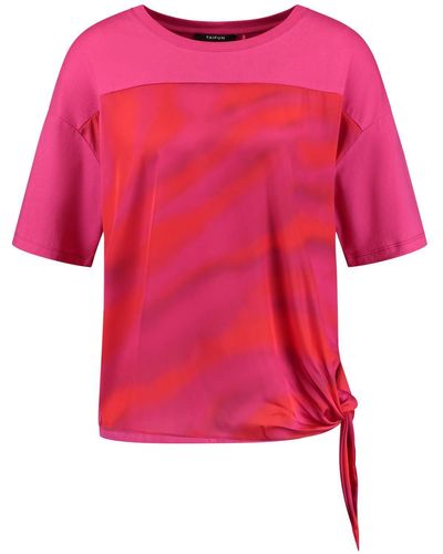 Taifun Sweatshirt T-SHIRT 1/2 ARM - Pink