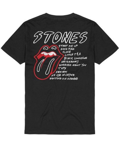 The Rolling Stones T-Shirt Tattoo You Tracklist - Schwarz