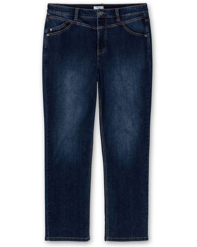 Sheego Skinny Stretch-Jeans mit Bodyforming-Effekt in Blau | Lyst DE