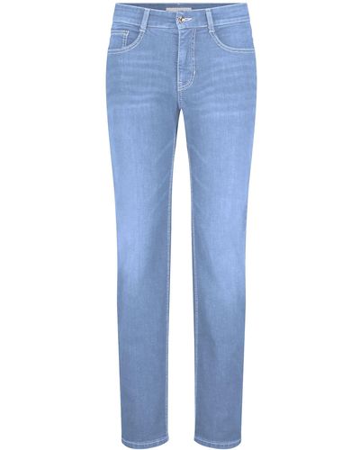 M·a·c Stretch-Jeans STELLA summer light blue 5100-90-0391L-D499 - Blau