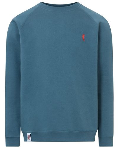 Derbe Kippes Sweatshirt (1-tlg) - Blau