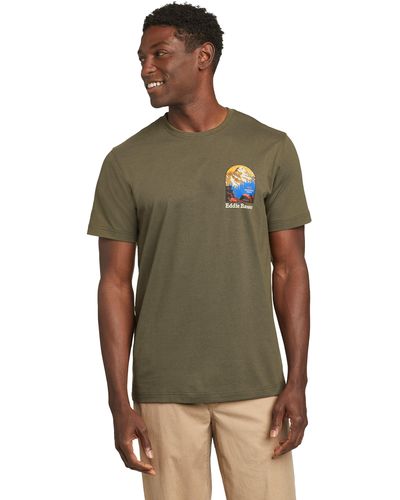 Eddie Bauer Graphic T-Shirt - Hike - Grün