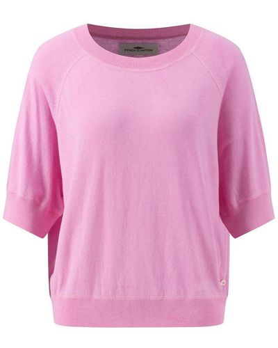 Fynch-Hatton Sweatshirt PULLOVER HALFSLEEVE - Pink