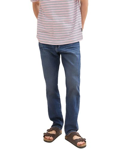 Tom Tailor 5-Pocket-Jeans mit Stretchanteil - Blau