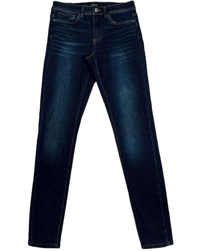 ONLY Slim-fit-Jeans Wauw Mid SK BJ581 - Blau