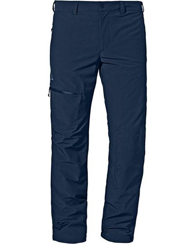 Schoeffel Trekkinghose Pants Koper1 Warm M NAVY BLAZER - Blau