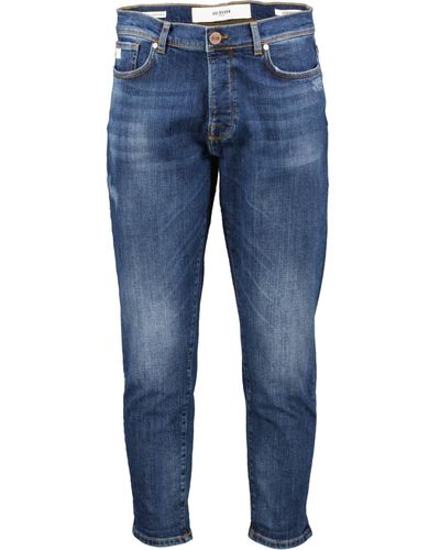 Goldgarn 5-Pocket- Jeans RHEINAU Relaxed Fit (1-tlg) - Blau