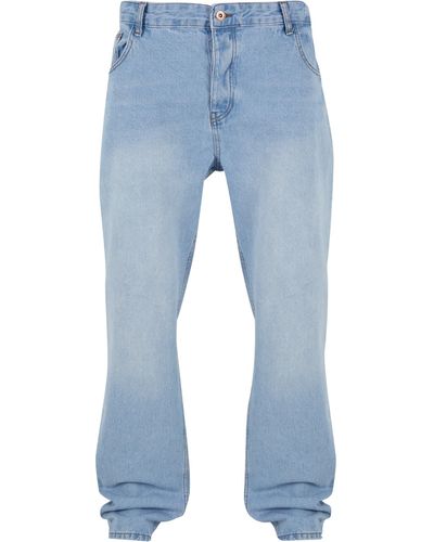Rocawear Bequeme TUE Relax Fit Jeans (1-tlg) - Blau