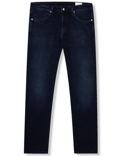 Baldessarini Regular-fit-Jeans BLD-Jayden, blue/black used buffies - Blau