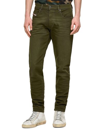 DIESEL Slim-fit-Jeans Stretch Hose - Grün