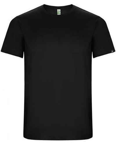 Roly Rundhalsshirt Men ́s Imola Funktions T-Shirt - Schwarz