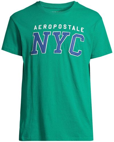 Aéropostale T-Shirt (1-tlg) - Grün