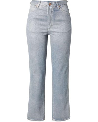 Wrangler 7/8-Jeans WILD WEST (1-tlg) Plain/ohne Details - Grau