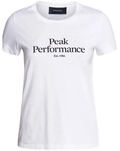Peak Performance Fleeceshirt - Weiß