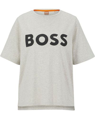Lyst | 33% | für - BOSS zu Damen Bis Seite T-Shirt – HUGO BOSS Online-Schlussverkauf Polos und 6 Rabatt by