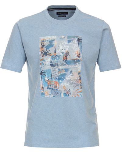 CASA MODA T-Shirt Print - Blau
