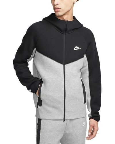 Nike Hoodie Sportswear Tech Fleece Full-Zip Windrunner - Schwarz