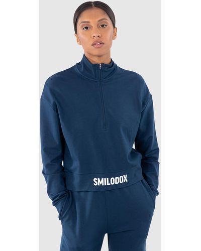 Smilodox Sweatshirt Marley - Blau