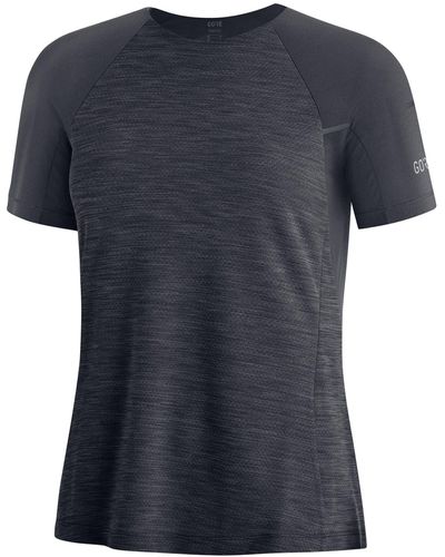 Gore Wear GORE® Wear Laufshirt Laufsport Shirt VIVID Kurzarm (1-tlg) - Blau