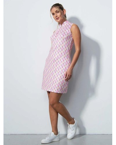 Daily Sports Skort Golf Kleid Perugia Sleeveless Bunt L - Weiß
