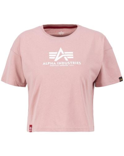 Alpha Industries Shirt Women - Pink