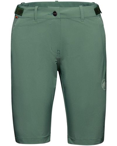 Mammut Funktionshose Runbold Shorts mit integriertem UPF 50+ Lichtschutzfaktor - Grün