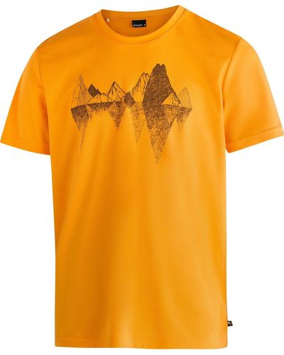 Maier Sports T- Tilia Pique M He-Shirt 1/2 Arm nectarine - Orange
