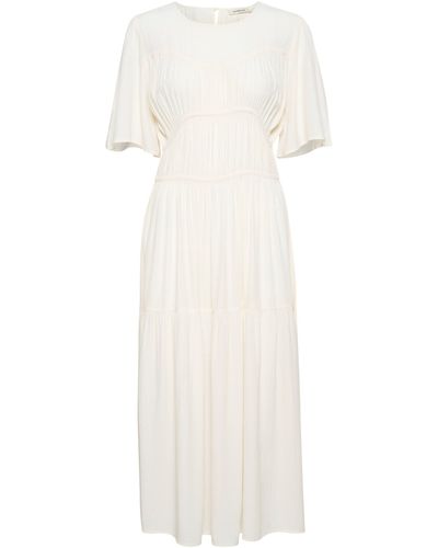 Soaked In Luxury Jerseykleid Kleid SLBrielle - Weiß