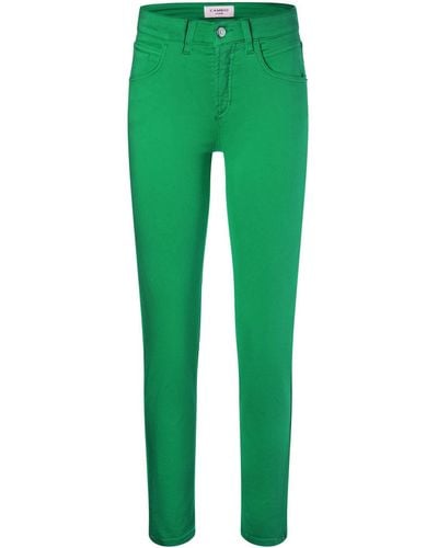 Cambio Jeans PINA Slim Fit verkürzt - Grün