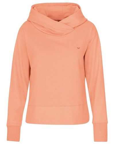 Trigema Sweatshirt Dünner Kapuzenpullover - Pink