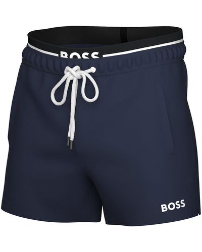 BOSS Shorts Amur (1-tlg) - Blau
