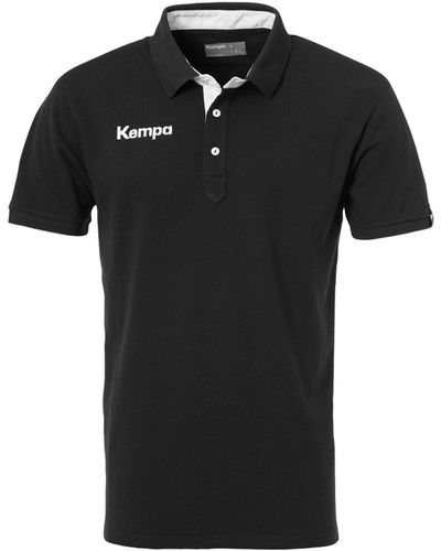 Kempa T- Prime Polo Shirt default - Schwarz