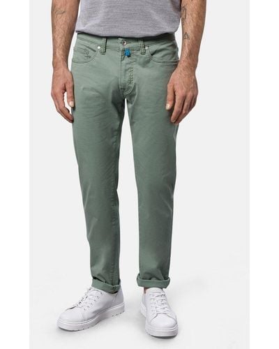 Pierre Cardin 5-Pocket-Jeans Antibes - Grün
