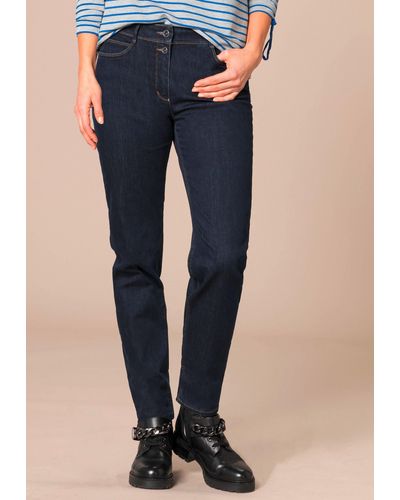Bianca 5-Pocket-Jeans DENVER - Blau