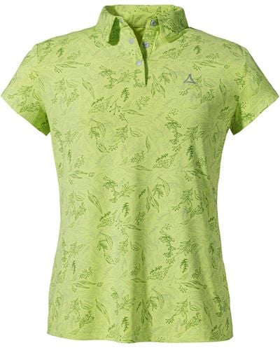 Schoeffel Ö Poloshirt W Polo Shirt Sternplatte - Grün
