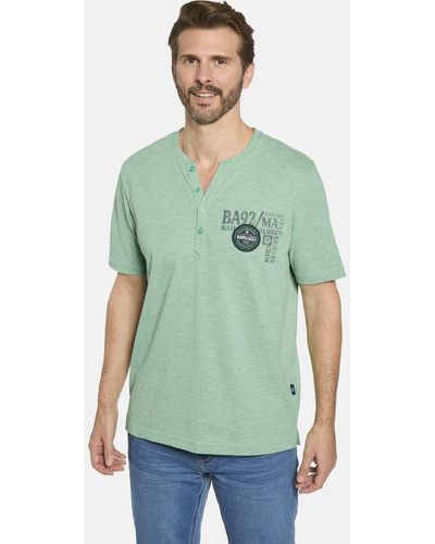 Babista T-Shirt NORIANO mit modischem Aufdruck - Grün