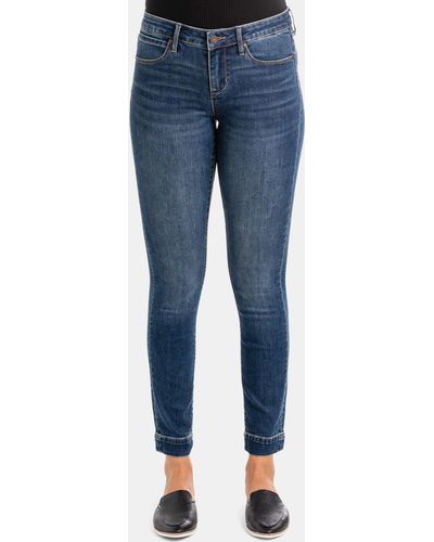Articles of Society Fit-Jeans Sarah Ankle Skinny - Blau