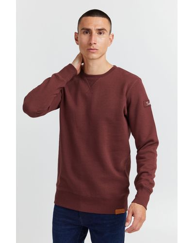 Solid Sweatshirt SDTrip O-Neck - Rot