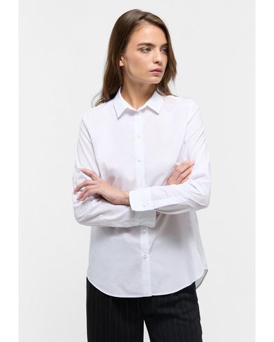 Eterna Blusenshirt Bluse 5410 D935, weiss - Weiß