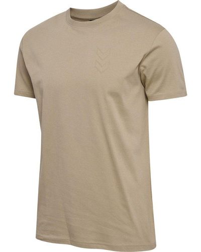 Hummel T-Shirt Hmlactive Co Tee /S - Natur