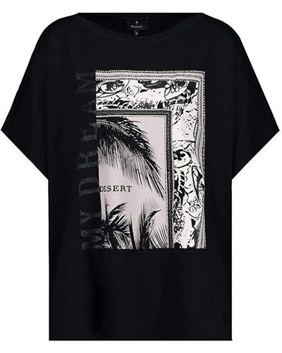 Monari T-Shirt schwarz (1-tlg)