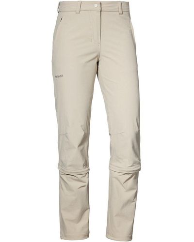 Schoeffel Outdoorhose Pants Engadin1 Zip Off - Weiß