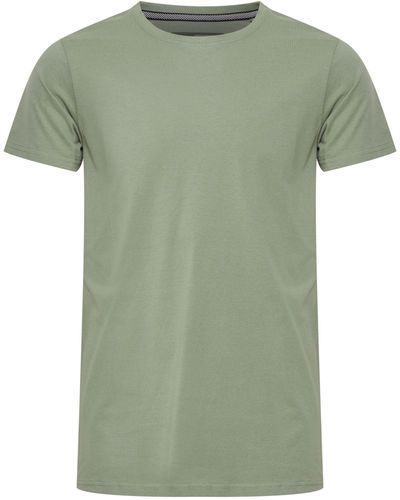 Solid SDPeko T-Shirt mit Rundhalsausschnitt - Grün
