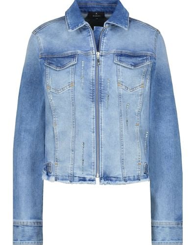 Monari Jeansjacke 408280 750 - Blau